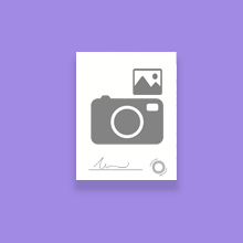 ลงประกาศเกสารชนิดรูป (รูปเดียว)